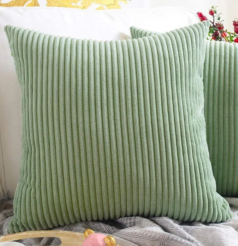 Corduroy Stripe Cushion Cover