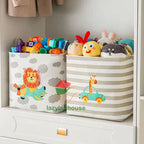 Linen Storage Basket with Handles