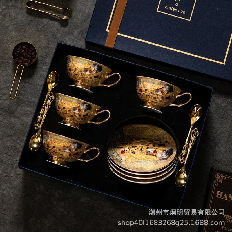 European Bone China Tea Set