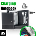 Wireless Charging Linen Journal & Planner