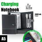 Wireless Charging Linen Journal & Planner
