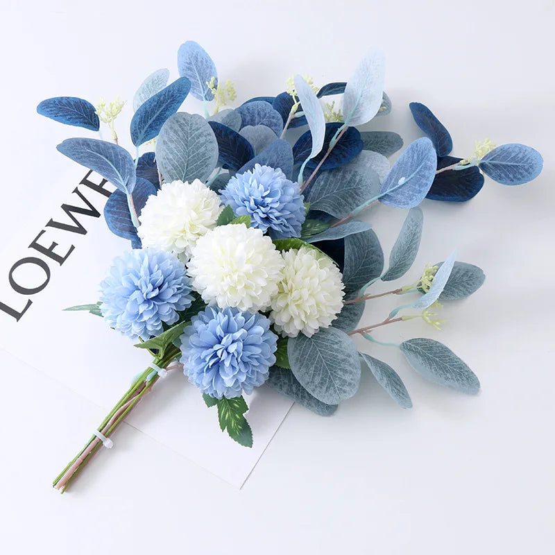 45cm Eucalyptus Floral Bouquet