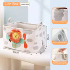 Linen Storage Basket with Handles