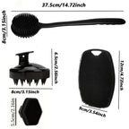 Long Handle Shower Brush Set