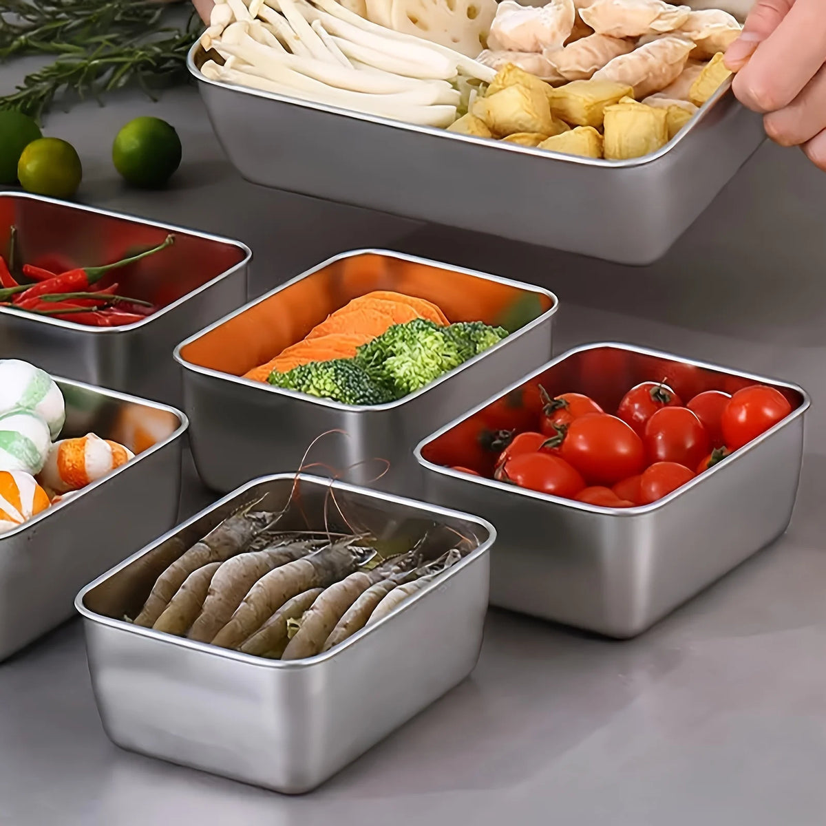 Stainless Steel Food Storage Set