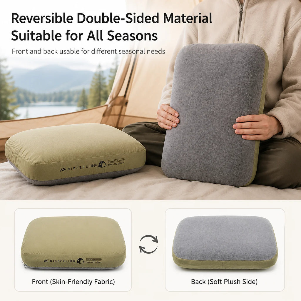 Memory Foam Travel Pillow