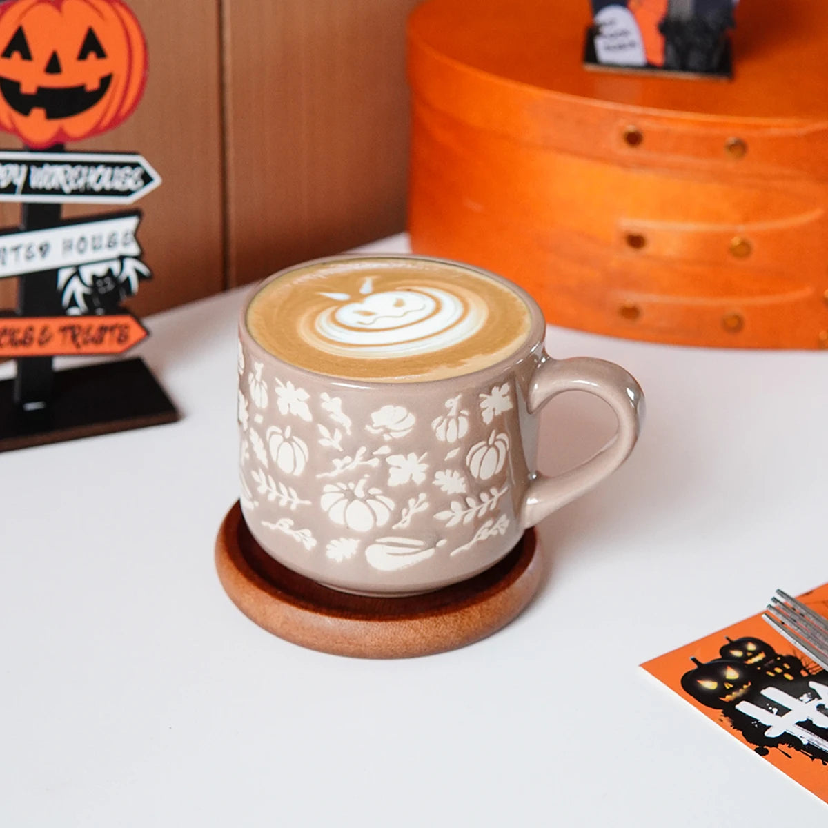 Frosted Pumpkin Coffee Mug