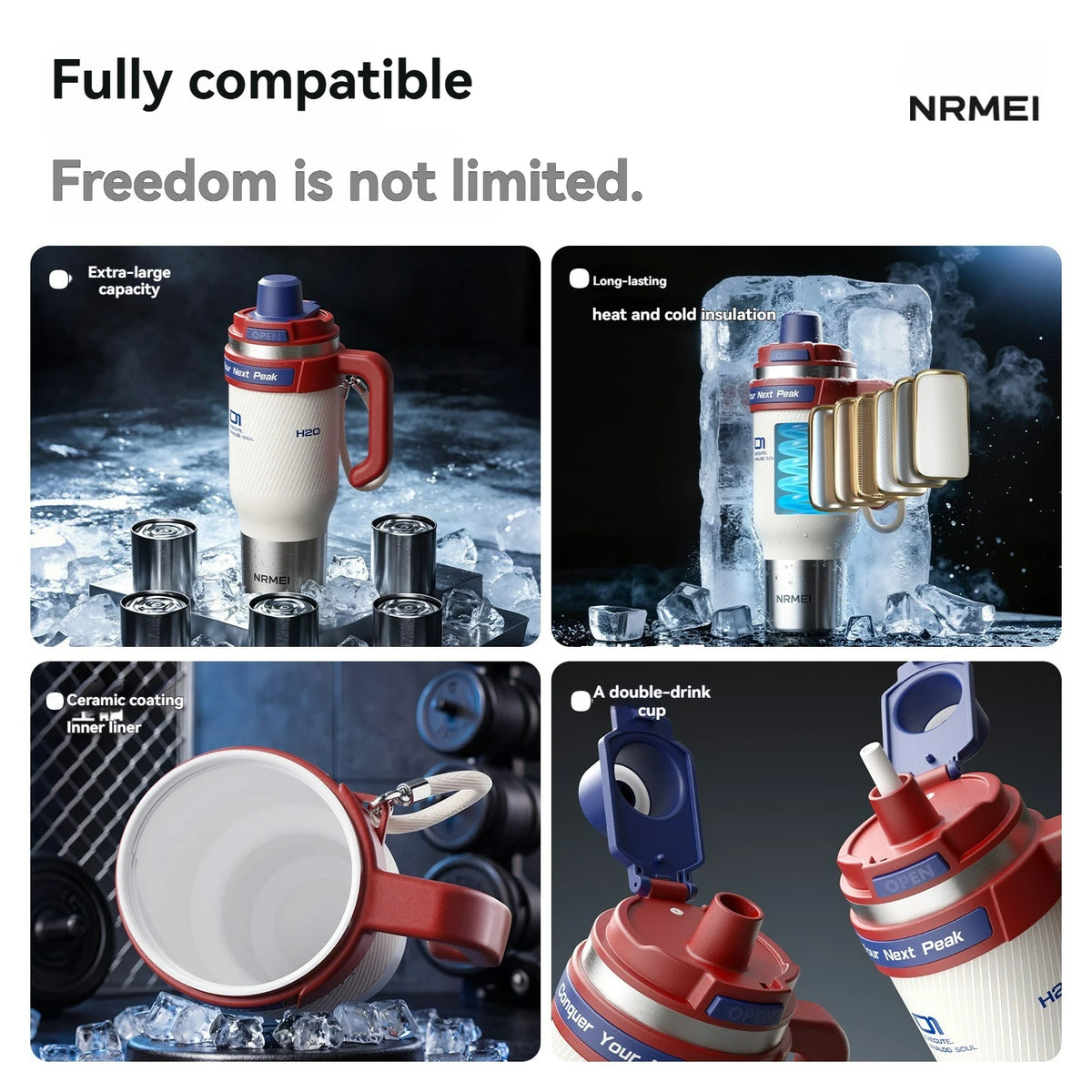 1250ml Insulated Stainless Tumbler