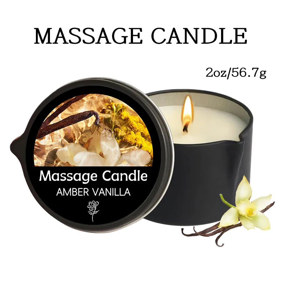 Scented Massage Oil Candle