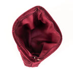 Velvet Quilted Makeup Bag