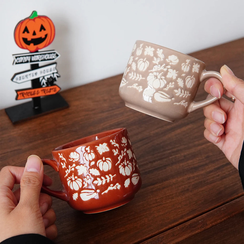 Frosted Pumpkin Coffee Mug