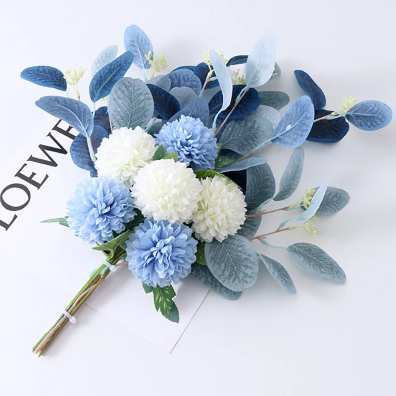 45cm Eucalyptus Floral Bouquet