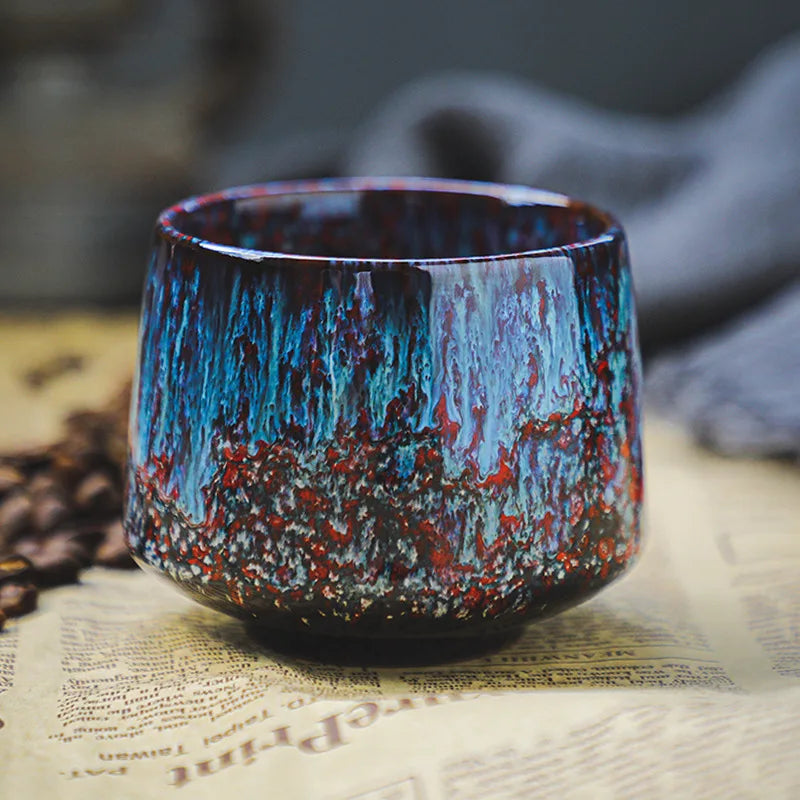 Reactive Glaze Ceramic Coffee Mug