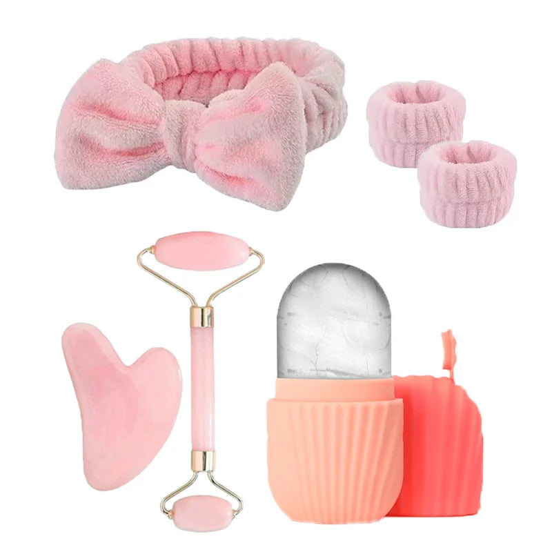 Ice Facial Roller Set