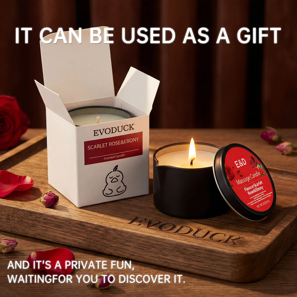 Scented Massage Oil Candle