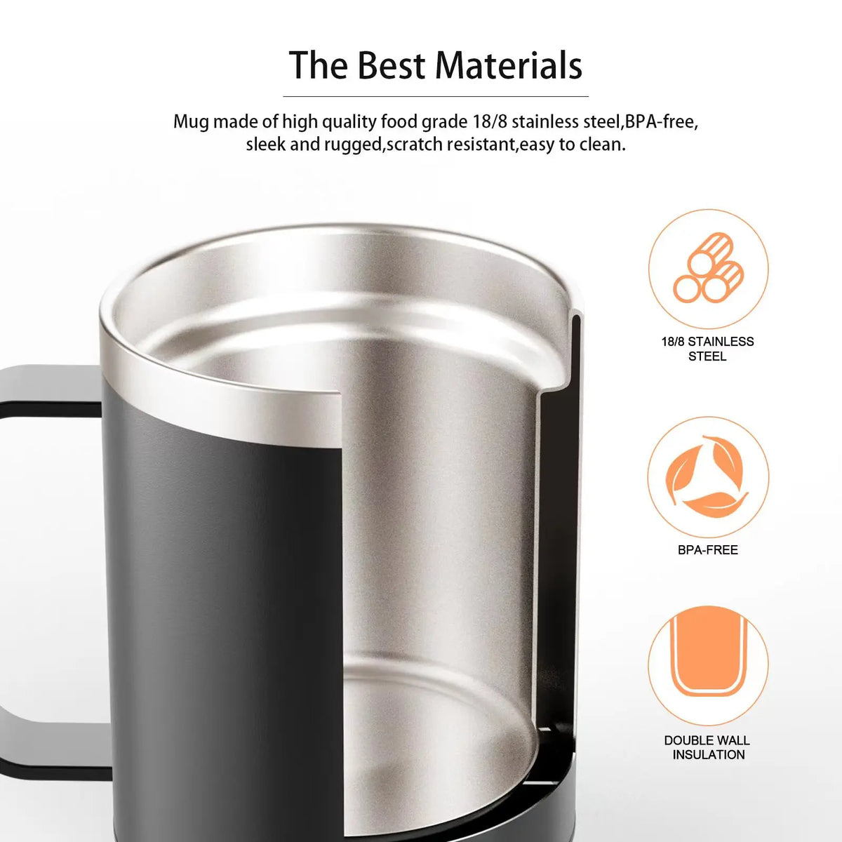 Self-Heating Coffee Mug