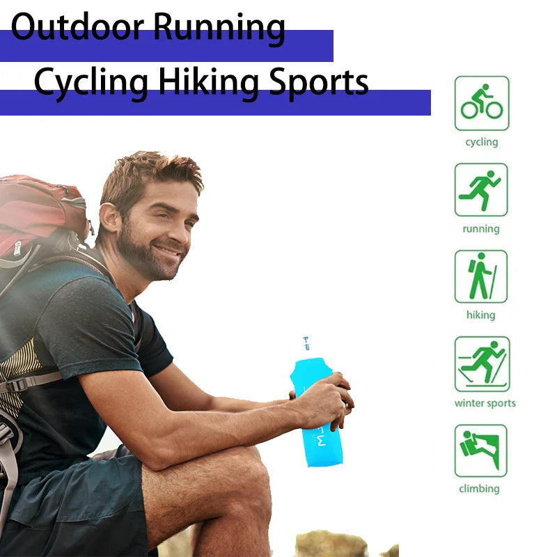 Collapsible Sports Water Bottle
