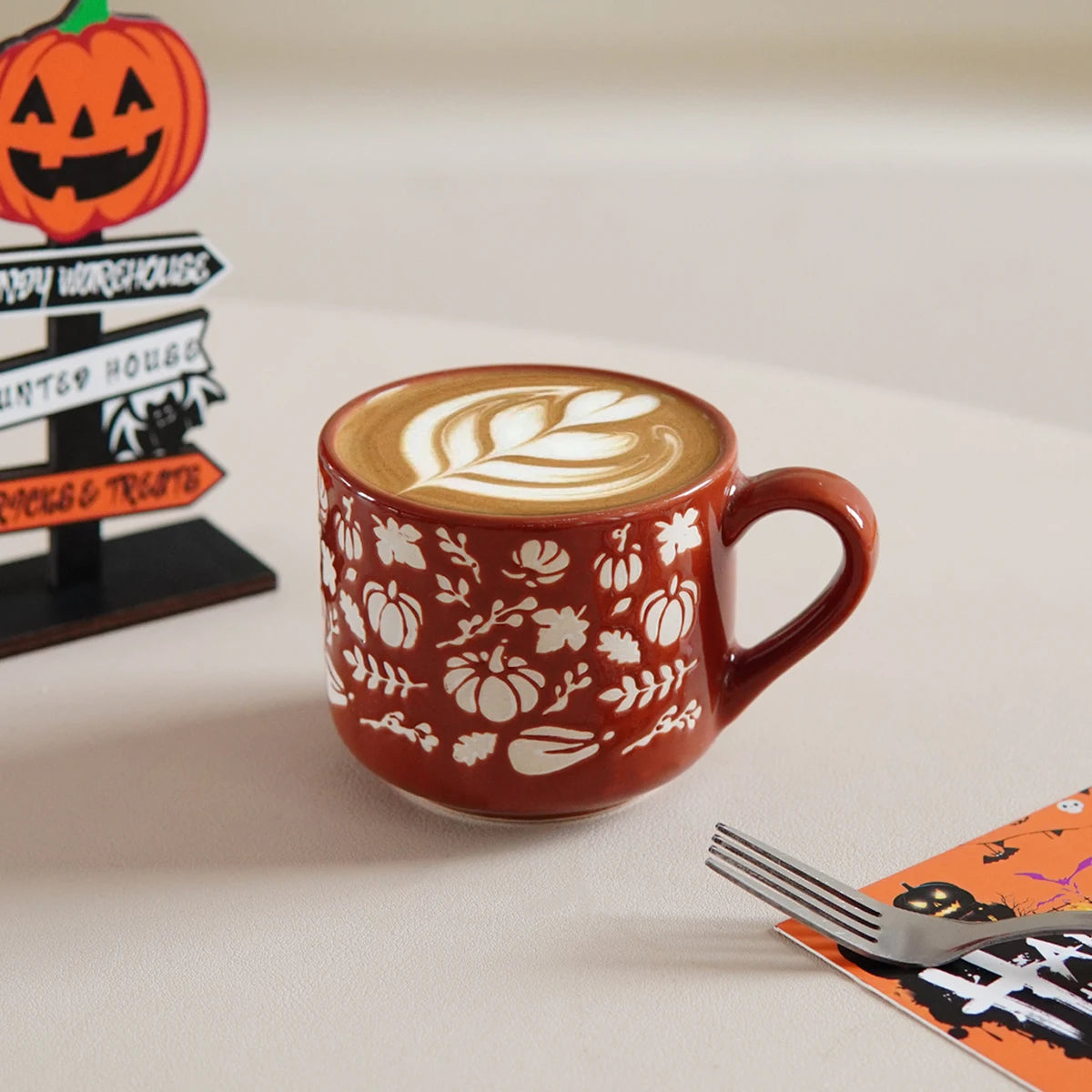 Frosted Pumpkin Coffee Mug
