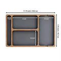 Solid Wood Desktop Organizer