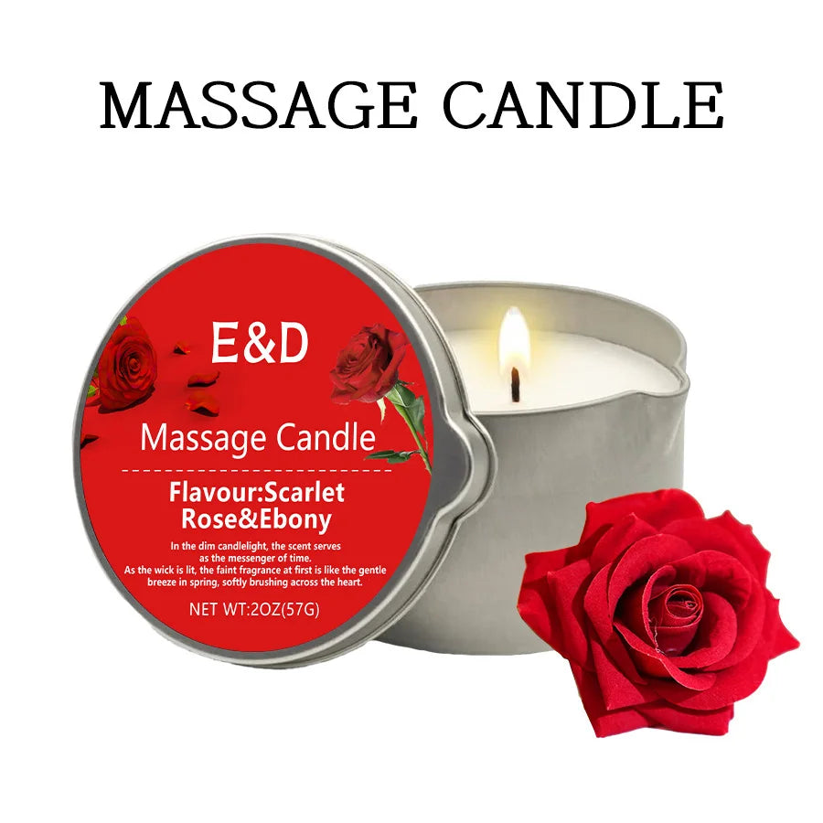 Scented Massage Oil Candle