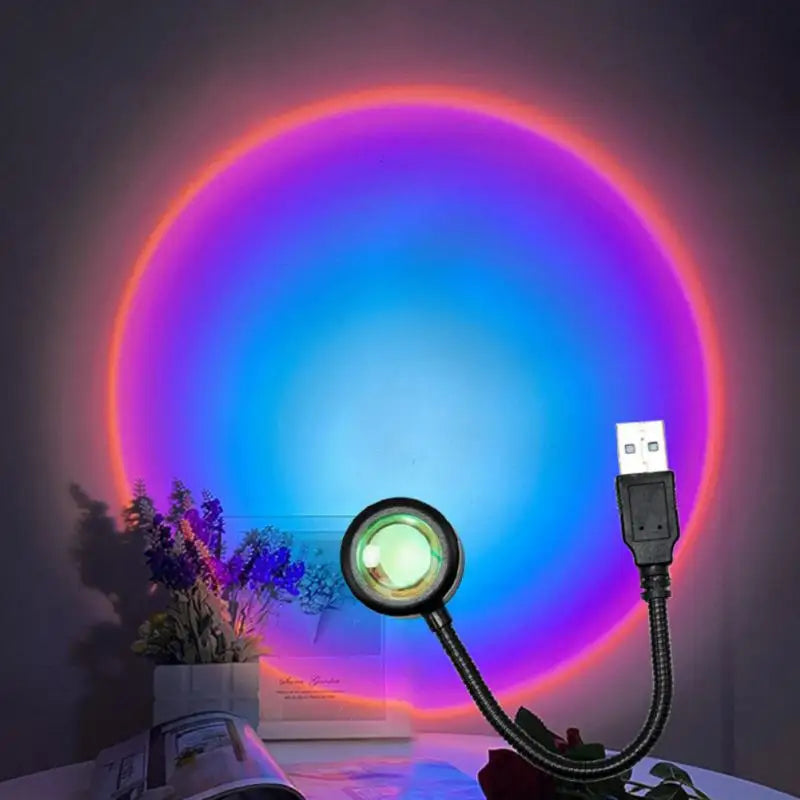USB Sunset Projection Lamp