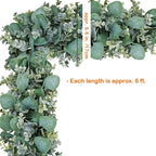 Faux Eucalyptus Garland