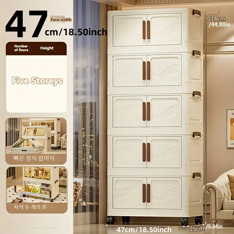 Foldable Clear Door Storage Box