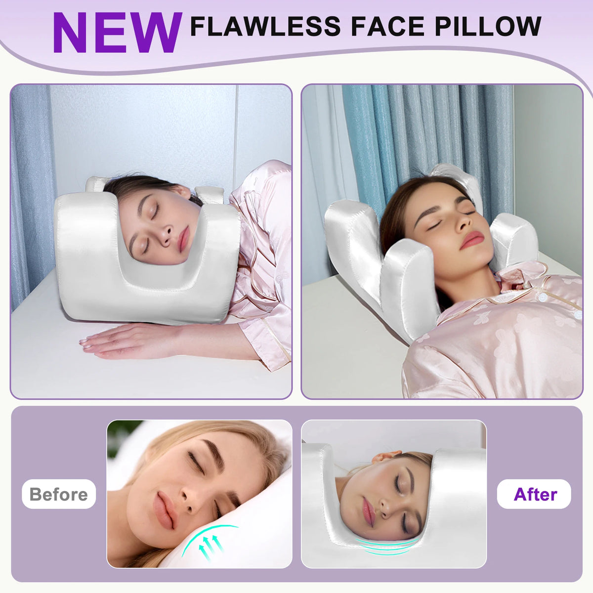 Beauty Sleep Memory Foam Pillow