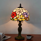 European Stained Glass Table Lamp