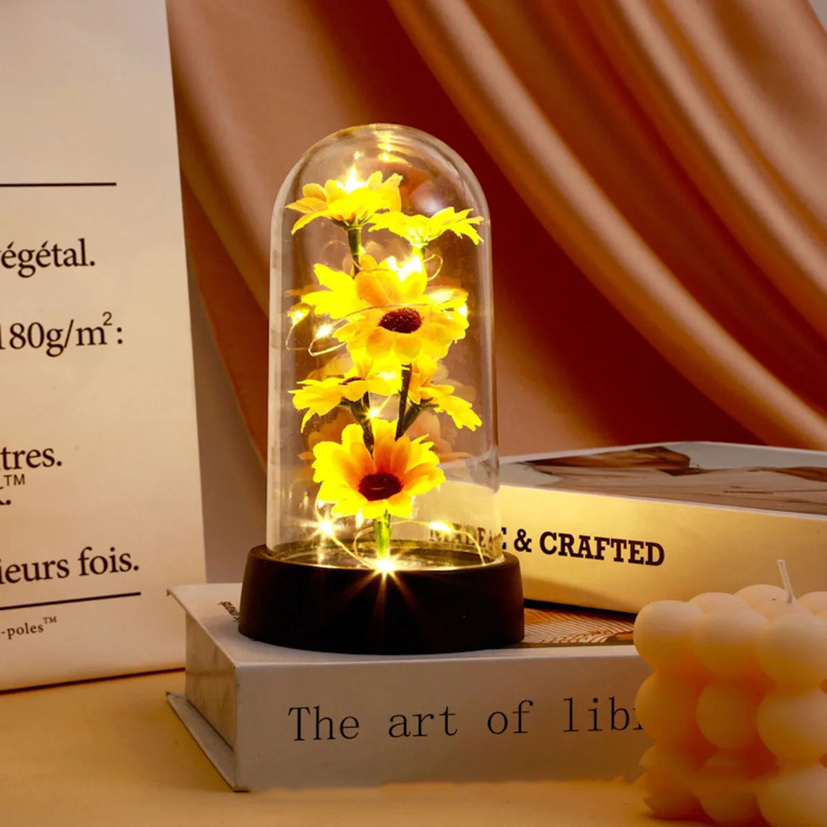 Eternal Rose LED Ornament
