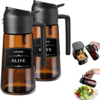 2-In-1 Glass Oil Sprayer Dispenser