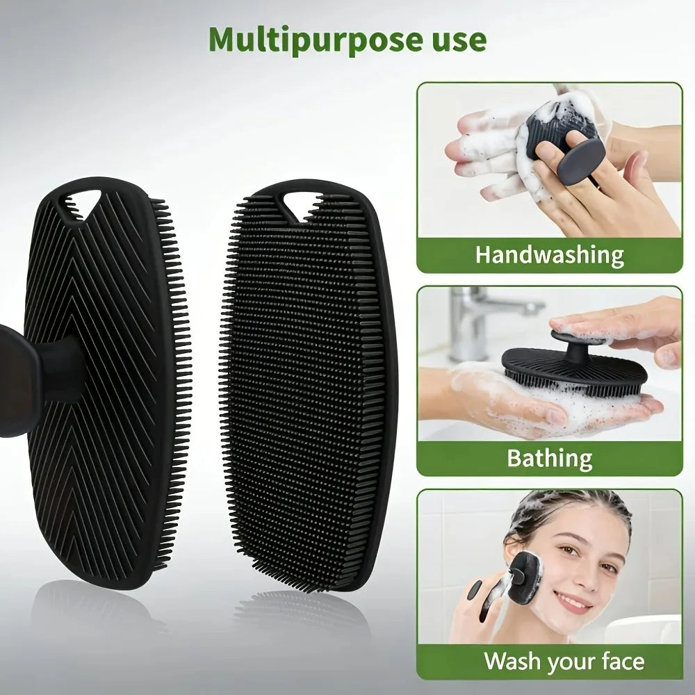 Long Handle Shower Brush Set