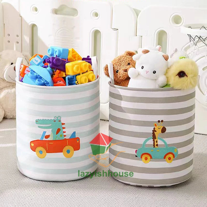 Linen Storage Basket with Handles