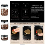 Vacuum Sealed Coffee Storage Jar