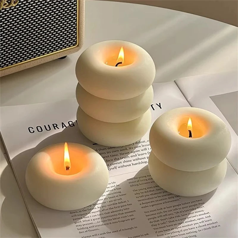 Handmade Donut Scented Candle