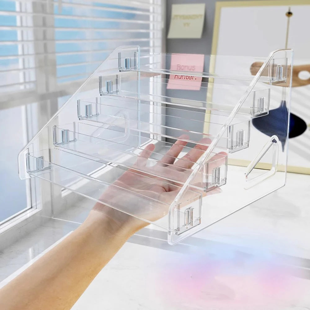 Clear Acrylic Makeup & Jewellery Organizer
