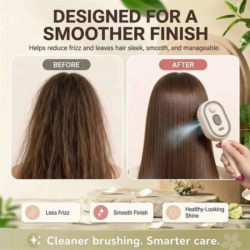 MistGlow™ Hydrating Hair Brush