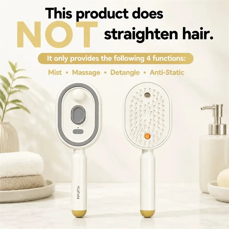 MistGlow™ Hydrating Hair Brush