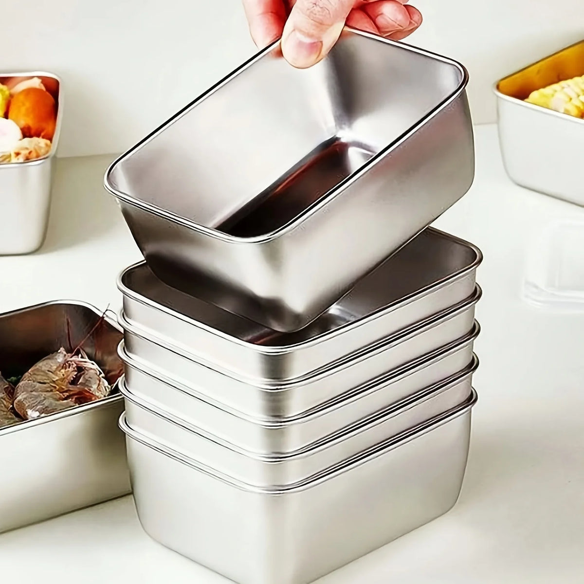 Stainless Steel Food Storage Set