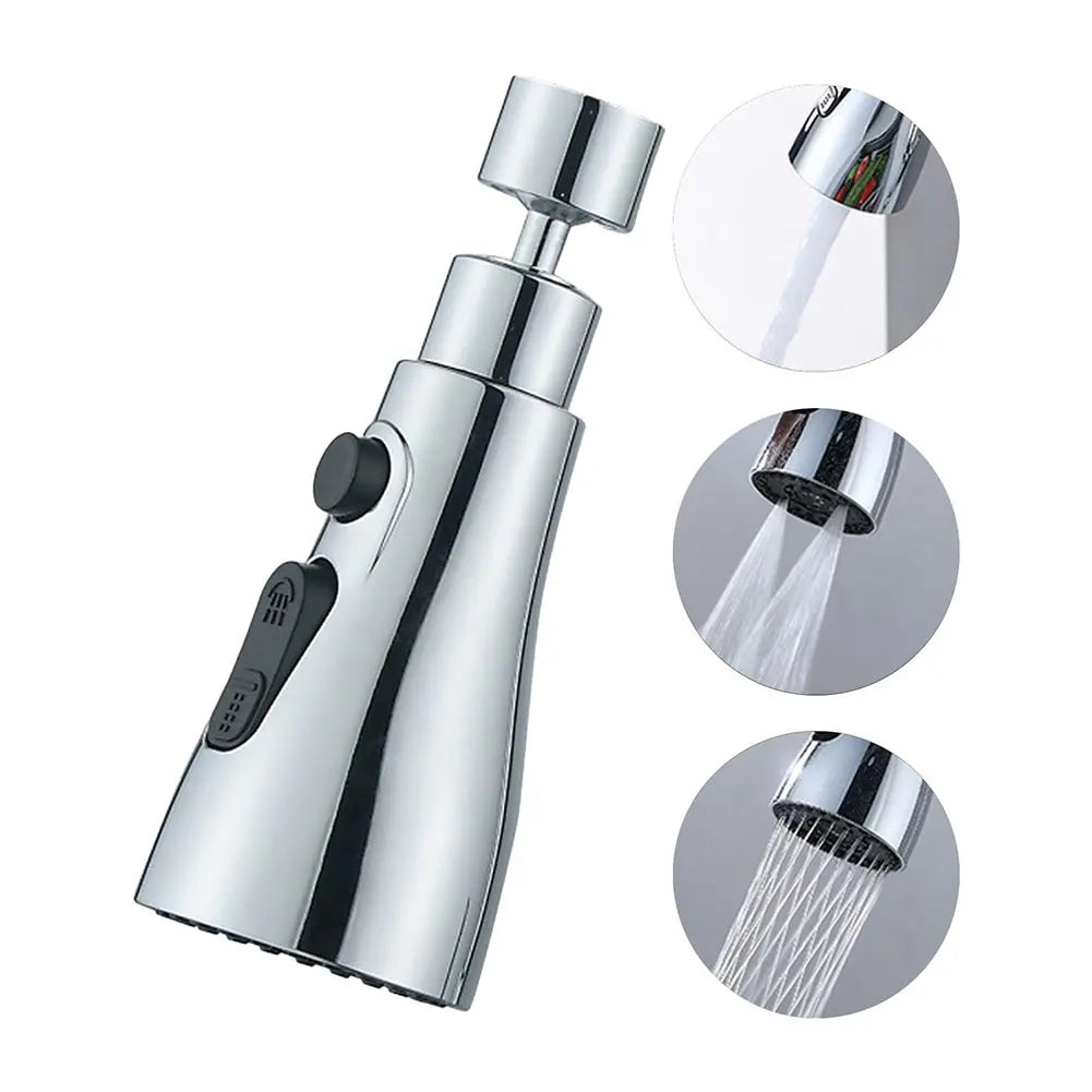 3-In-1 Rotating Faucet Extender