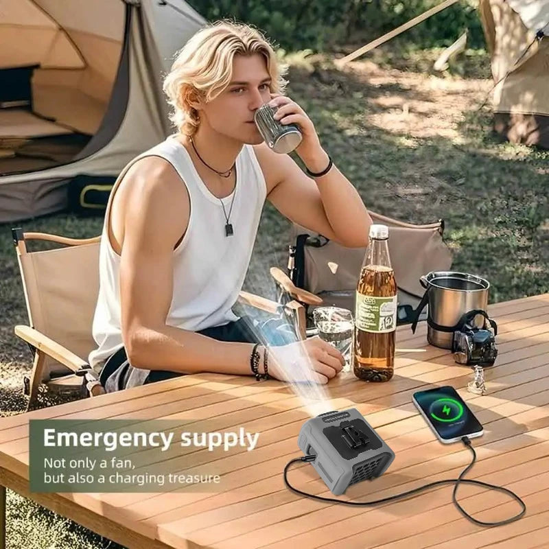 10000mAh Wearable Cooling Fan