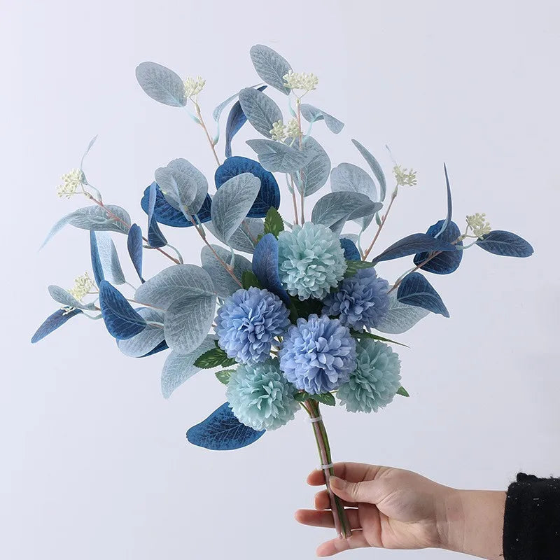 45cm Eucalyptus Floral Bouquet
