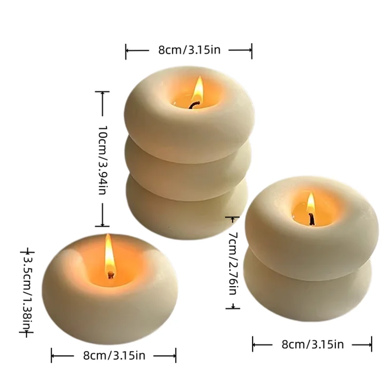 Handmade Donut Scented Candle