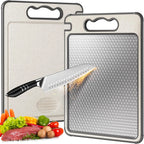 Double-Sided Steel Cutting Board