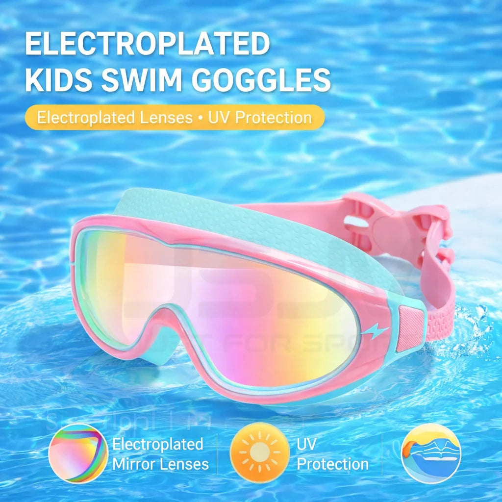Kids Wide View Swim Goggles