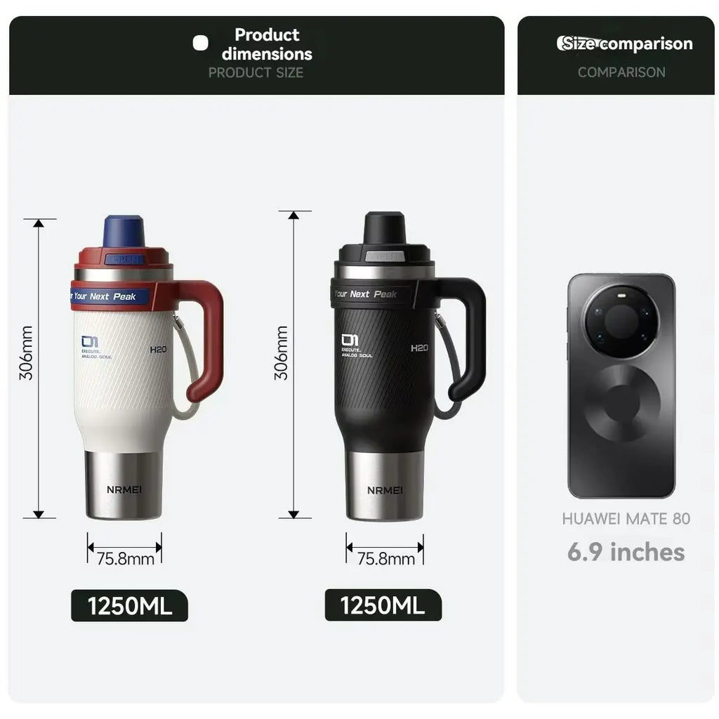 1250ml Insulated Stainless Tumbler