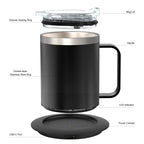 Self-Heating Coffee Mug