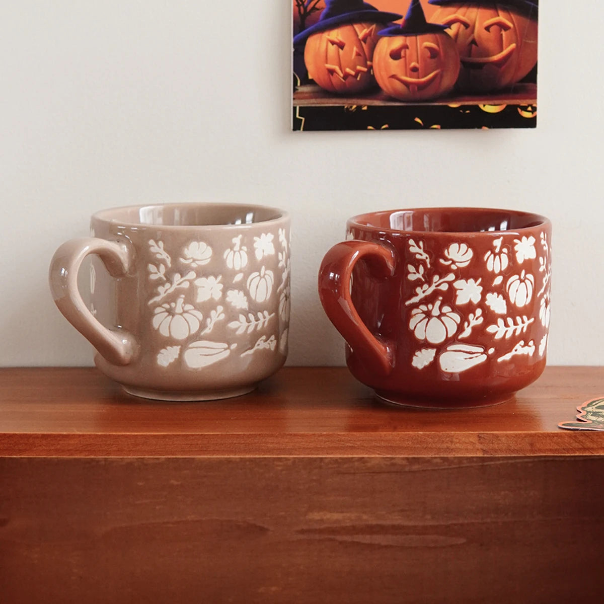 Frosted Pumpkin Coffee Mug