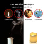 Flameless LED Tea Light Candles (24-Piece Set)
