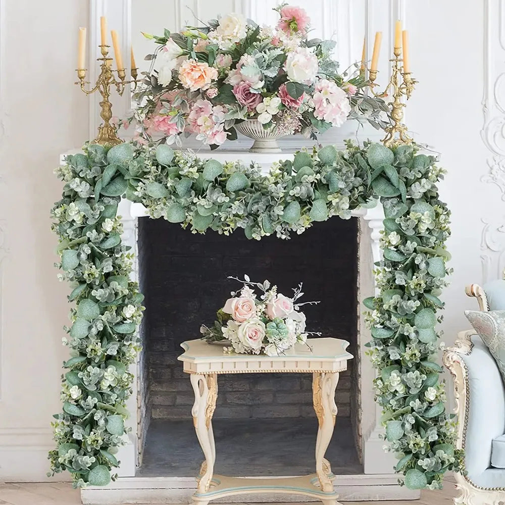 Faux Eucalyptus Garland